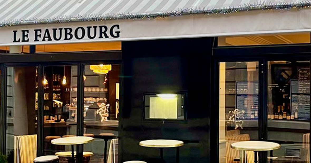 Restaurant Le Faubourg pour vos repas de groupe